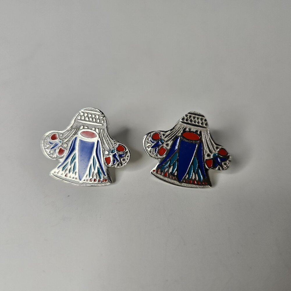 Ancient Egyptian Art Inspired Earrings